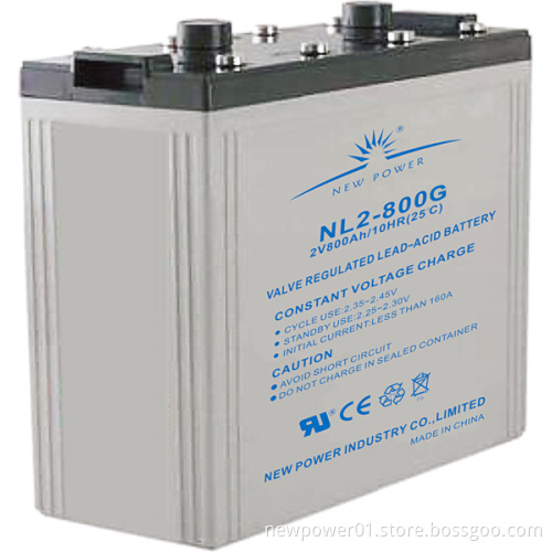 2V800ah SLA Battery for Solar Systems (NL2-800G)